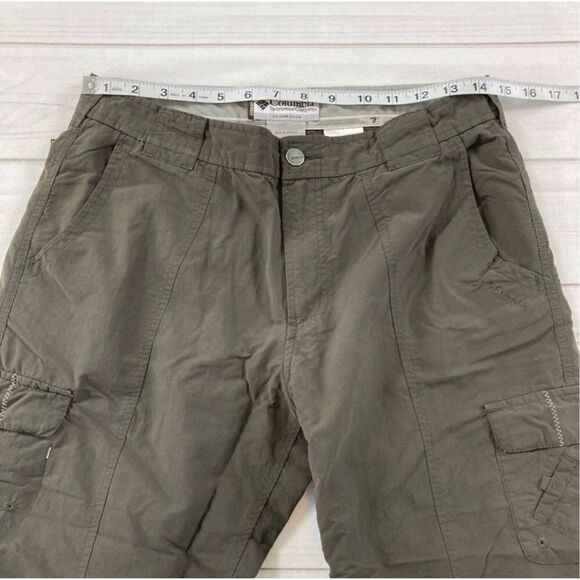 Columbia Womens Titanium Hiking Outdoor Cargo Crop Pants Size 10 - Picture 5 of 11